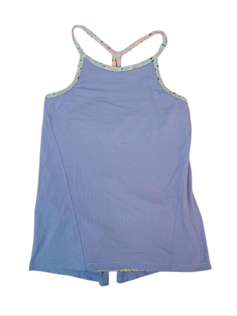 Ivivva Girls Lavender/Diamond Double Dutch Activewear Pullover Tank Top 12